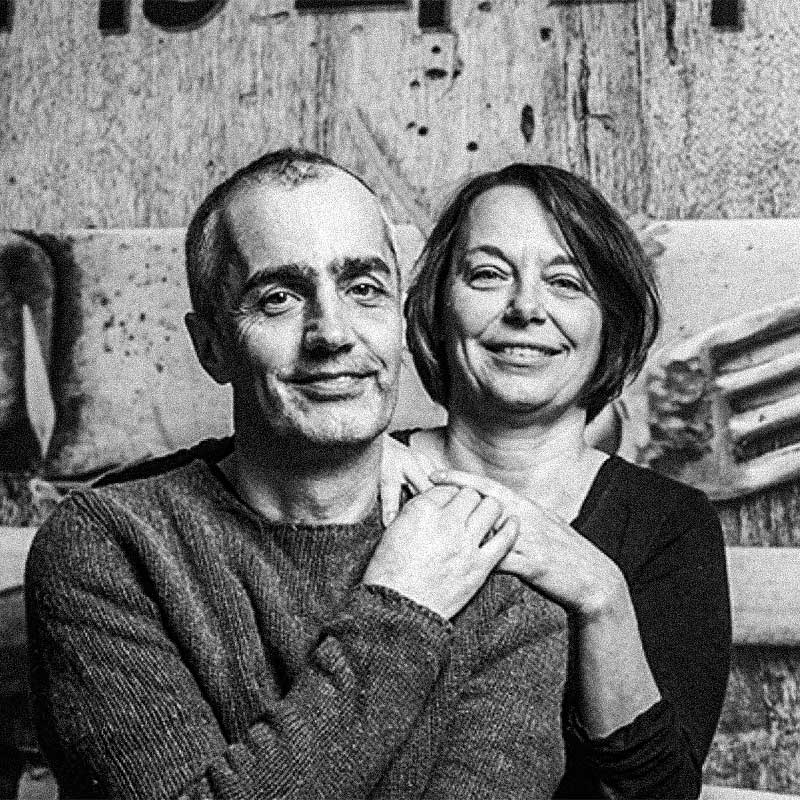 Edgar Wolter und Ute Bornholdt würzen das kulinarische Laufhaus